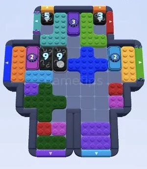 Target layout · Level 1439 · 3:44